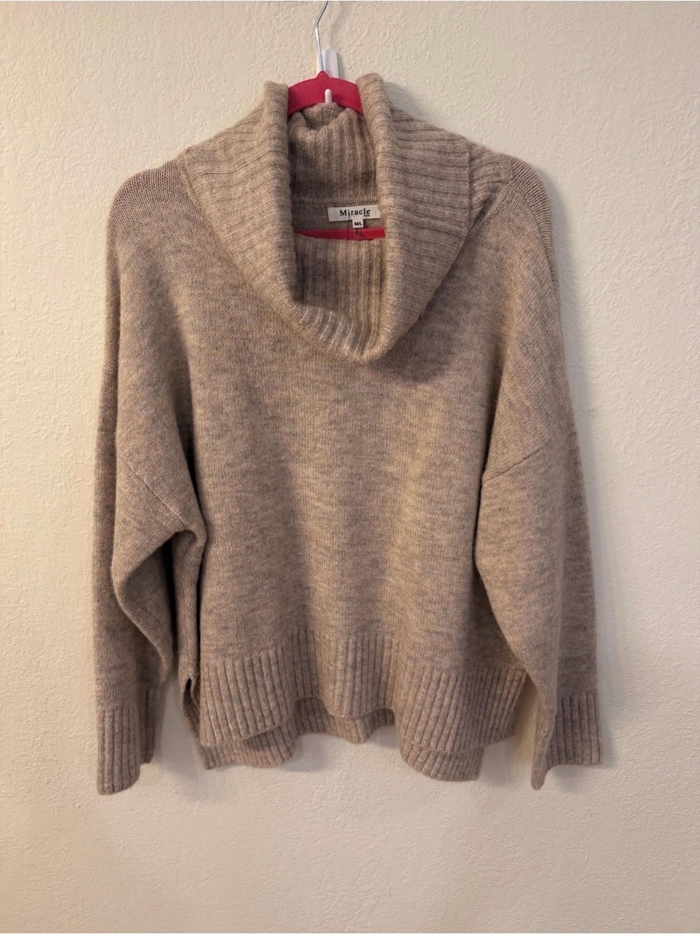 Miracle USA Turtleneck Knit Sweater - NWT M/L